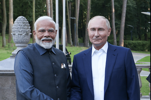 PM Modi and Russian President Putin